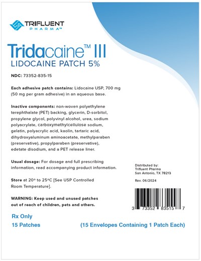 Principal Display Panel (15 Patch Pouch Label)