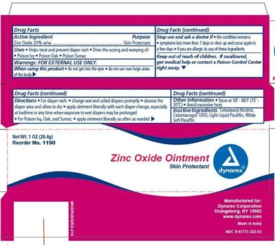 Zinc Oxide (Zinc)
