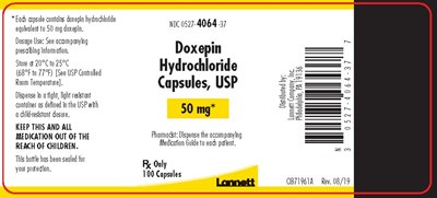 doxepin-hydrochloride-capsules-usp-4.jpg 50 mg bottle label - doxepin hydrochloride capsules usp 4