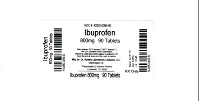 Bottle Label 800mg (43353 0095 60)