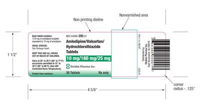 10 mg/160 mg/25 mg (30 tablets)