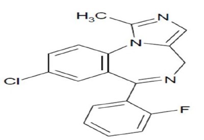 Midazolam-Structure - midazolam structure