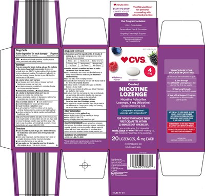 Nicotine Lozenge Carton (41l6017c1)