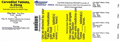Carvedilol Tablets, 6.25mg - ac3d3aa4 c029 468f a49c e6a93fc92111 04