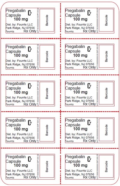 Image (Pregabalin 100mg 10s Blis)