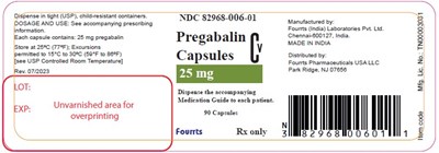 Image Description (Pregabalin 25mg 90s Bot)