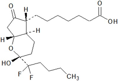 Chemical Structure - amitiza 01