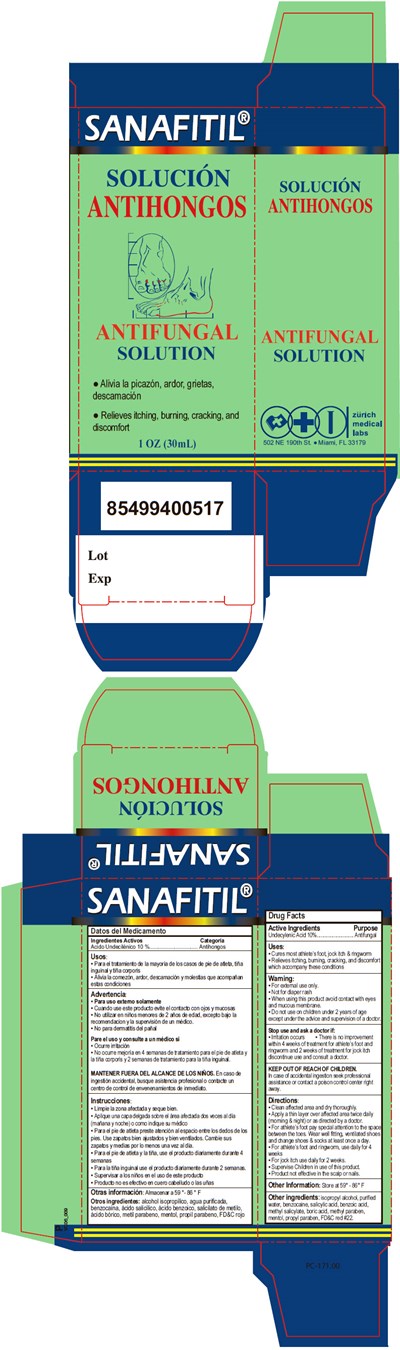 sanafitil-01.jpg Principal Display Panel - 30 mL Bottle Carton - sanafitil 01