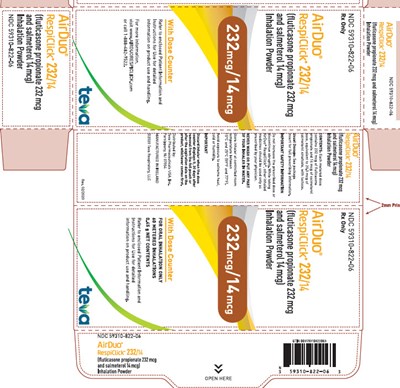 airduo-respiclick-n208799-24.jpg 232 mcg/ 14 mcg Carton - NDC 59310-822-06 - airduo respiclick n208799 24