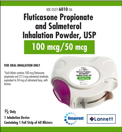 100 Mcg Carton (Fluticasone Propionate And Salmeterol Inhalation P 16)