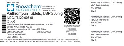 Azithromycin Tablets USP 250 mg - azithromycin tablet film coated 2