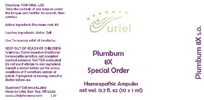Plumbum8specialorderampules