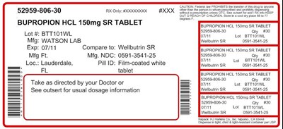 0591-3541-60twice-a-day (after Initial Titration)bupropion HCl Extended-releasetablets Usp (sr)150 mg (Bupropion Hydrochloride 3)