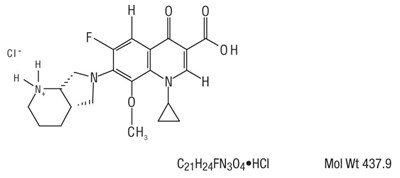 Moxifloxacin-structure (Moxifloxacin Structure)