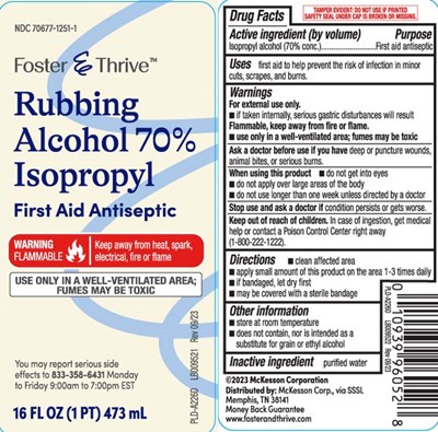 Isopropyl Alcohol (70% Conc.) (Isopropyl Alcohol 70 Percent 1)