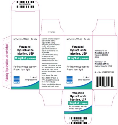 verapamil 4mlcartonlabel