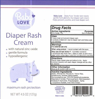 Personalcare Diaperrash Label (Personalcare Diaperrash)
