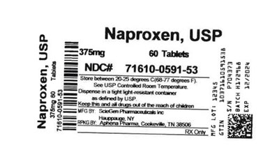 Bottle Label 375 mg - 71610 0591 53