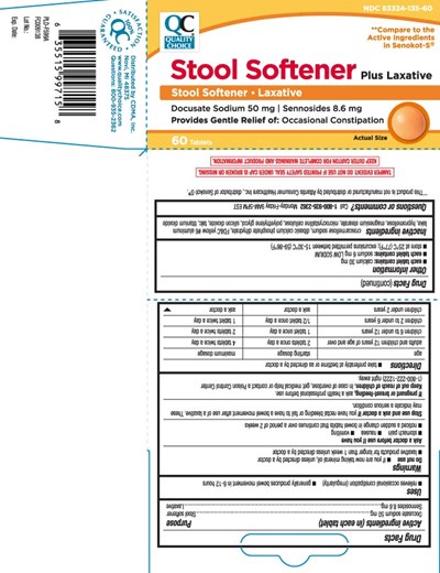Docusate Sodium 50 mg Sennosides 8.6 mg (Senna S Orange Tablet Tcb 1)