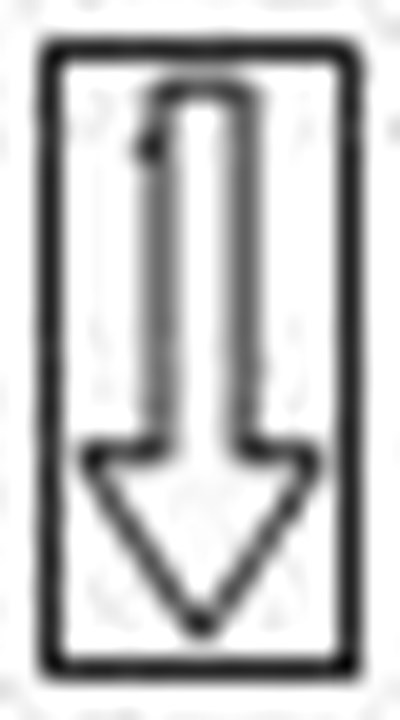 Down Arrow Image (Fentanyl Patch 6)