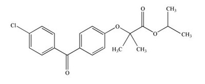 Fenofibrate Structural Formula (Image 03)