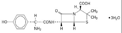 Image Description (Amoxicillin Oral Suspension Structure)