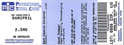 2.5 mg Package Label (5856)