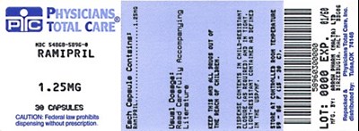 1.25 mg Package Label (5896)