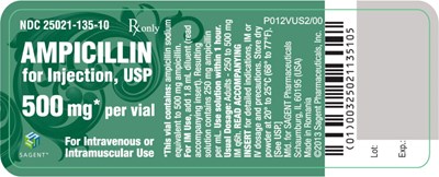 PACKAGE LABEL – PRINCIPAL DISPLAY PANEL – Vial Label - amp01 0002 03