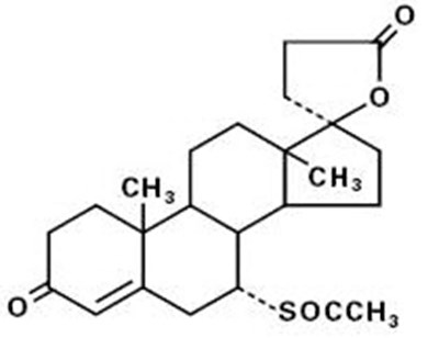 spironolactone-01.jpg Chemical Structure - spironolactone 01