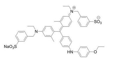 Chemical Structure Tissueblue (Tissueblue 01)