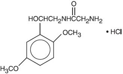 Chemical Structure (Midodrine Hydrochloride Tablets 1)