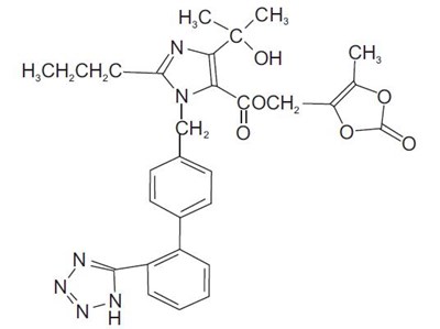 Olmesartan Medoxomil Structure (Str)