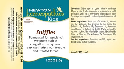 package label - F003 P01