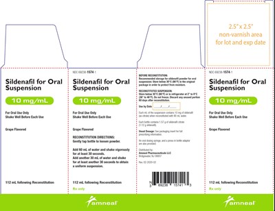 1 (Sildenafil For Oral Suspension 22)