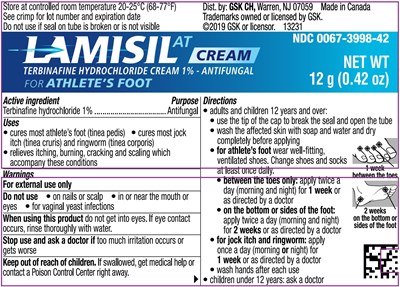 12 G Tube Foot (Lamisilfoot 12g 0.42oz Wlabel13231)