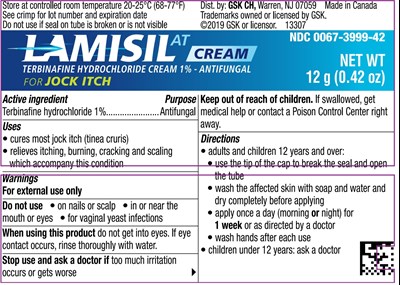 12g Tube Jock Itch (Lamisiljock 12g 0.42oz Wlabel13307r)
