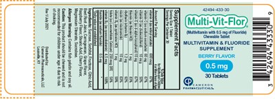 PRINCIPAL DISPLAY PANEL - 0.5 mg Tablet Bottle Label - poly 02