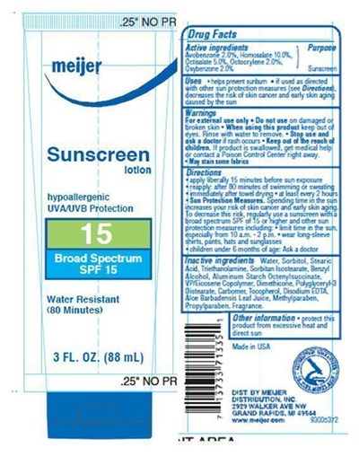 Meijer Spf 15 (4125002022)