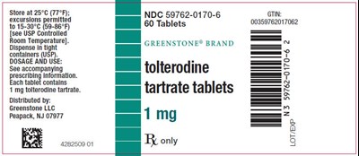 Principal Display Panel (1 mg Tablet Bottle Label)