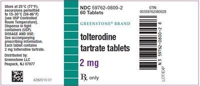 Principal Display Panel (2 mg Tablet Bottle Label)
