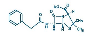 Penicillin G Potassium Injection USP Structural Formula - image 01