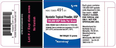Nystatin Topical Powder Bottle Label (Image 02)