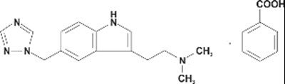 rizatriptan-str.jpg structure - rizatriptan str