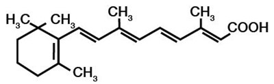 Chemical Structure (Tretinoin 01)