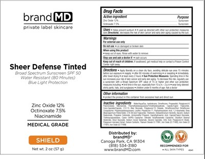 Sheer Defense Tinted Sunscreen Spf 50 (72957015 2)