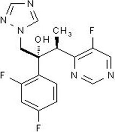 Chemical Structure (Voriconazole 01)