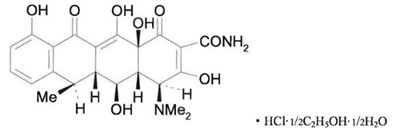 Structural-image-doxycycline-hyclate (Doxycycline Hyclate Capsules   Hikma 1)