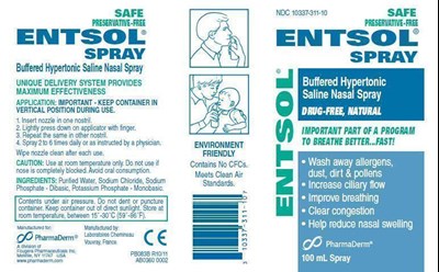 entsol-01.jpg PACKAGE LABEL – PRINCIPAL DISPLAY PANEL – LABEL - entsol 01