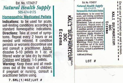 Eczema Label (Nhs Eczema)